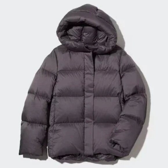 UNIQLO Ultra Light Down Puffer Parka - 72 Purple - Women's Size S - 450458 - Picture 1 of 10
